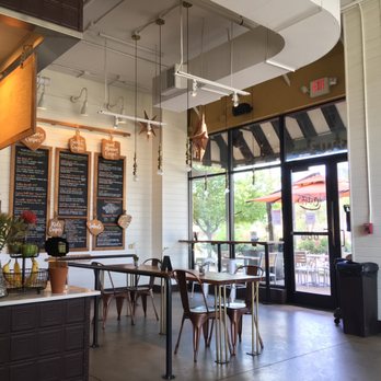 Crepe Crazy - Interior view of entrance, menu, front counter - Creperies Near Me - Austin, Texas