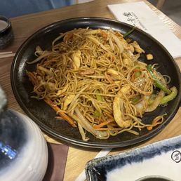 Ramen Stir fry with chicken