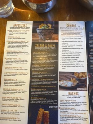 Menu photo 1 Plaza Azteca Missoula, MT Menu photo 1 Plaza Azteca Missoula, MT