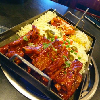 BBQ 21 - Grilled Pork Ribs with Cheese (spicy) - Before - Korean Near Me - Fairfax, Virginia BBQ 21 - Grilled Pork Ribs with Cheese (spicy) - Before - Korean Near Me - Fairfax, Virginia