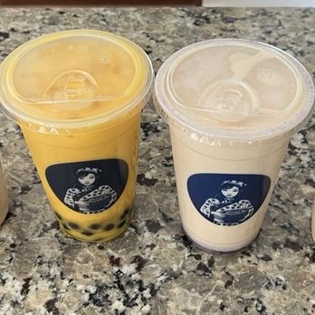 Ming Cha - Ube Osmanthus, Mango Jasmine Lassi, Taro Four Season, & Roasted Black Sesame - Bubble Tea Near Me - Walnut, California