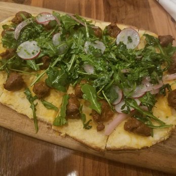 Rustic Root - Lamb Flatbread - New American Near Me - Woodbury, New York Rustic Root - Lamb Flatbread - New American Near Me - Woodbury, New York