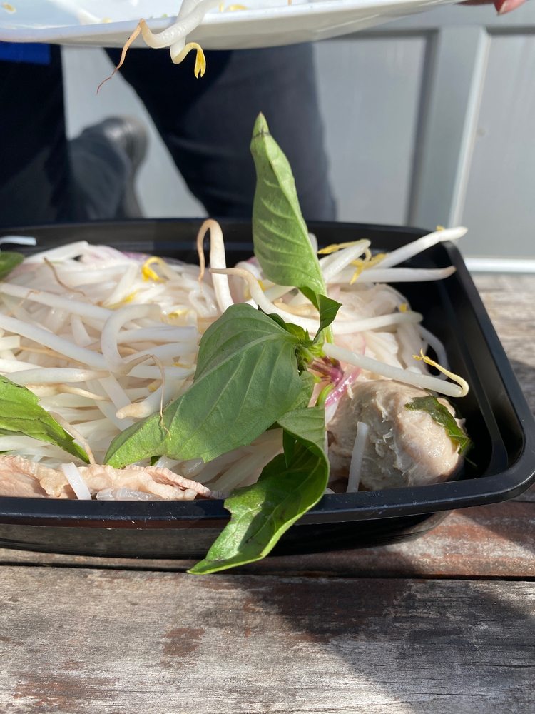 Food from Pho Hoa Grill