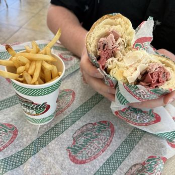 Jon Smith Subs - Small Fries and 12" Triple Deli Classic - Fast Food Near Me - Jupiter, Florida