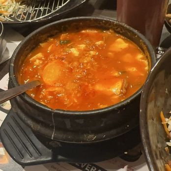 A Ri Rang Tofu House - 8. Kimchi Tofu Soup - Korean Near Me - San Gabriel, California