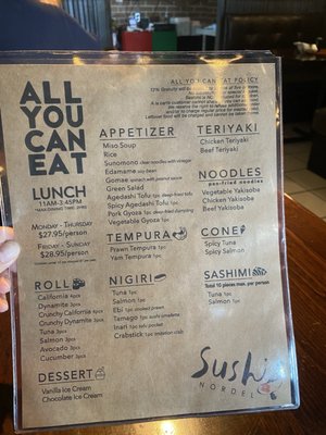 Menu photo 8 Nordel Sushi Surrey, BC Menu photo 8 Nordel Sushi Surrey, BC