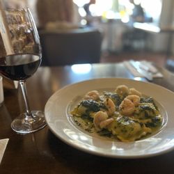 Al Fresco - Ravioli with Cabernet Sauvignon