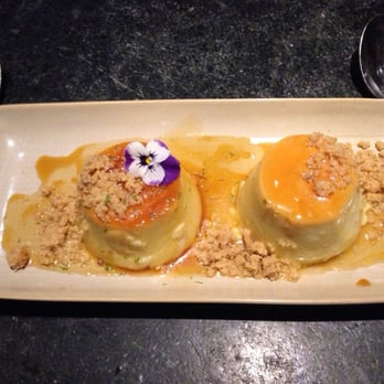 Frontera Grill - Amazing flan duo! The honey drizzle is absolutely delicious! - Mexican Near Me - Chicago, Illinois
