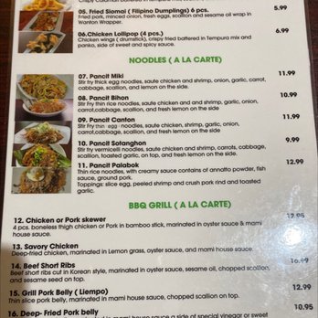 The Mami House - Filipino Near Me - Niagara Falls, New York
