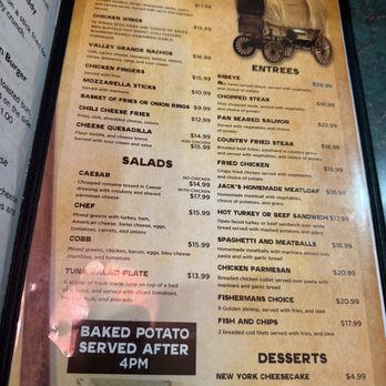 Jack's Cafe - Menu - American Near Me - Amargosa Valley, Nevada