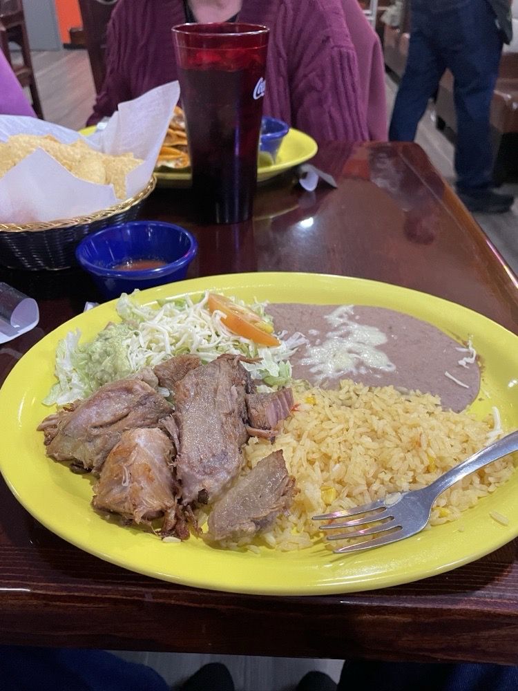 Food from El Patron Mexican Bar & Grill