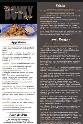Menu photo 2 Tavern on the Range Bovey, MN Menu photo 2 Tavern on the Range Bovey, MN