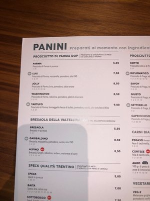 Menu photo 6 Panino Giusto Milan, MI