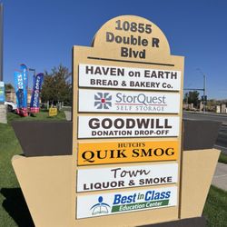 Goodwill Donation Xpress - 9/14/24 Street monument sign