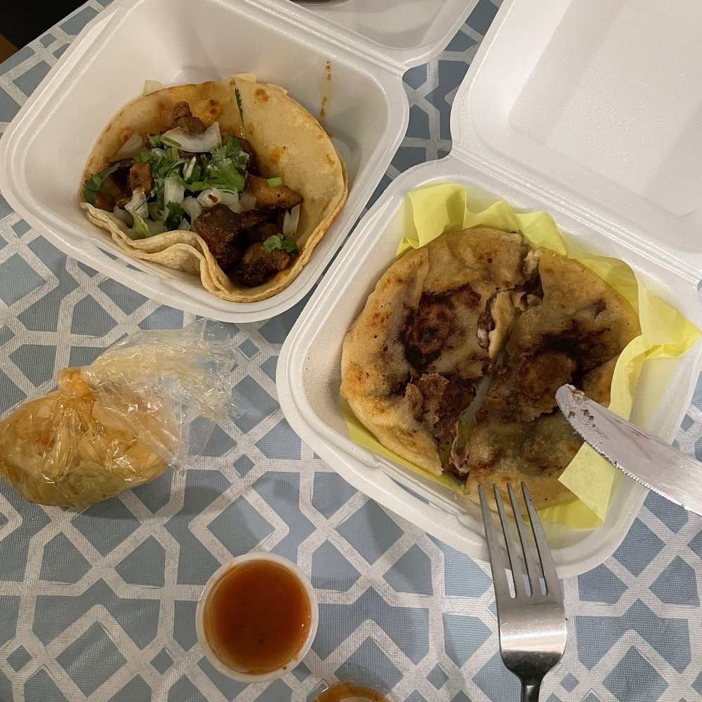 Tacos y Pupusas Los Ramos - a taco and a burrito - Food Trucks Near Me - Austin, Texas Tacos y Pupusas Los Ramos - a taco and a burrito - Food Trucks Near Me - Austin, Texas