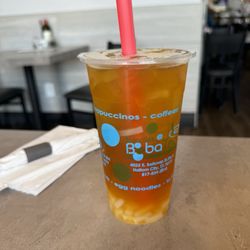 Noodles At Boba Tea House