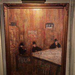 One painting on the wall at The Swan