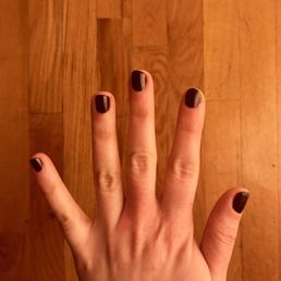 Perfect manicure is perfect.