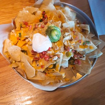 BJ's Restaurant & Brewhouse - Loaded grilled chicken nachos - New American Near Me - Valley Stream, New York BJ's Restaurant & Brewhouse - Loaded grilled chicken nachos - New American Near Me - Valley Stream, New York