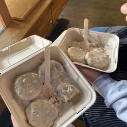 The Bohemia Bakery - biscuits gravy