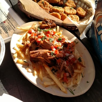 Cedar Creek - Pulled pork fries - Bars Near Me - Houston, Texas Cedar Creek - Pulled pork fries - Bars Near Me - Houston, Texas