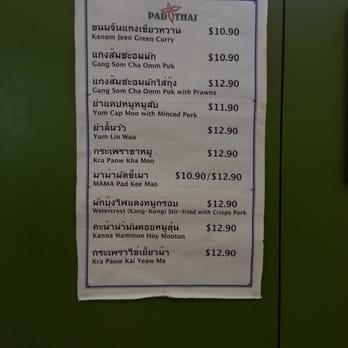 Pad Thai - Even if I can't read Thai, these stinky specials sound exciting :) - Restaurants Near Me - Melbourne, VIC Pad Thai - Even if I can't read Thai, these stinky specials sound exciting :) - Restaurants Near Me - Melbourne, VIC