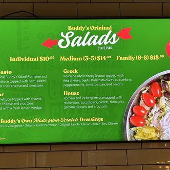 Buddy's Pizza - Downtown - Salad Menu - Pizza Near Me - Detroit, Michigan Buddy's Pizza - Downtown - Salad Menu - Pizza Near Me - Detroit, Michigan