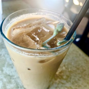 Cafe Topes - Lavender mocha - only comes with one shot so recommend you add an extra one but it costs extra $0.50. - Coffee & Tea Near Me - Carlsbad, California Cafe Topes - Lavender mocha - only comes with one shot so recommend you add an extra one but it costs extra $0.50. - Coffee & Tea Near Me - Carlsbad, California