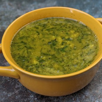 Suggi Oota - a yellow bowl of broccoli soup - Indian Near Me - Santa Clara, California Suggi Oota - a yellow bowl of broccoli soup - Indian Near Me - Santa Clara, California