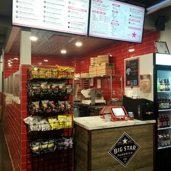 Big Star Sandwich - the counter and menus - Sandwiches Near Me - Maple Ridge, British Columbia