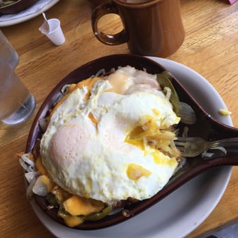 Sam & George's - It looked too good. I had to take a bite of this delicious skillet - Breakfast & Brunch Near Me - Chicago, Illinois Sam & George's - It looked too good. I had to take a bite of this delicious skillet - Breakfast & Brunch Near Me - Chicago, Illinois