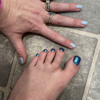 Q Spa Nails - Dazzle dry mani and pedi - Nail Salons Near Me - Fort Worth, Texas
