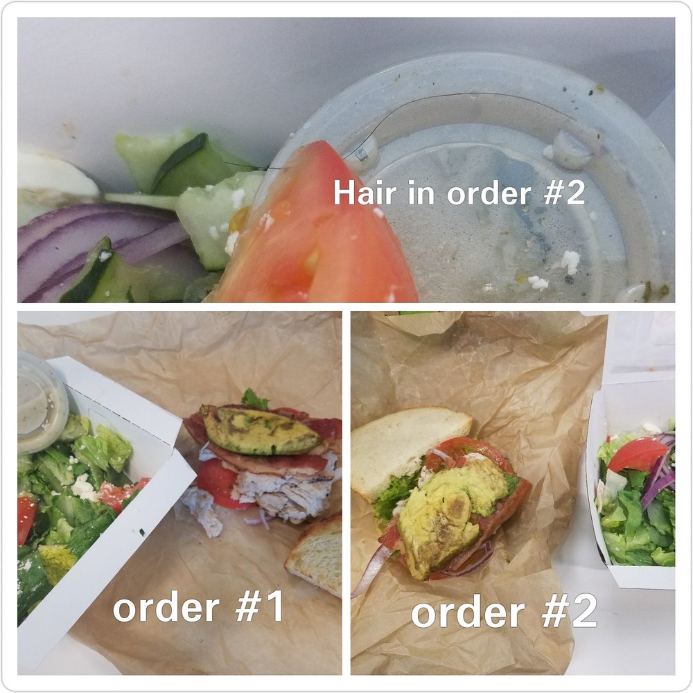 Panera Bread - This is not a picture from this incorrect order, but from my previous order...why did I bother trying again?....sighhhhh - Sandwiches Near Me - Charlotte, North Carolina