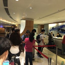 Long line at check in. Even longer after I left. Long line at check in. Even longer after I left.