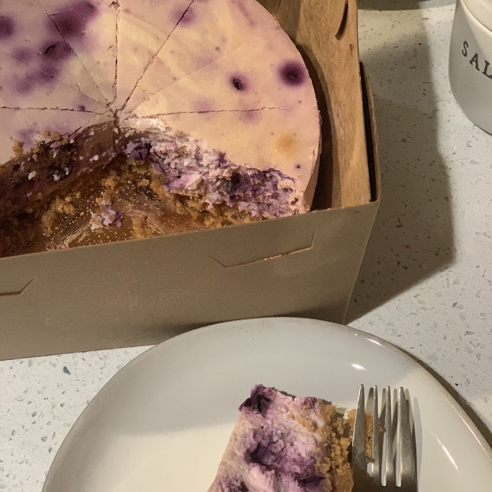 Reuschelle's Cheesecakes - Blueberry cheesecake - Desserts Near Me - Hayward, California Reuschelle's Cheesecakes - Blueberry cheesecake - Desserts Near Me - Hayward, California