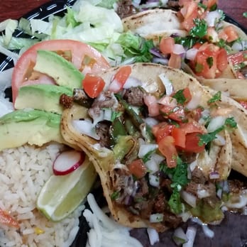 Mexican Mariachi Grill - The mariachi trio tacos. These were fabulous - Mexican Near Me - Ewing Township, New Jersey