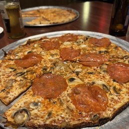 Pepperoni pie