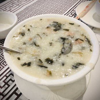 Jade Dynasty Restaurant - Congee with Pork Ribs & Dried Bok Choi - Dim Sum Near Me - Vancouver, British Columbia Jade Dynasty Restaurant - Congee with Pork Ribs & Dried Bok Choi - Dim Sum Near Me - Vancouver, British Columbia