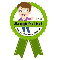 At Home Radon - Angie's List Super Service award recipient for three straight years.