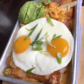 Bluejacket - breakfast tots with avocado - Breweries Near Me - Washington, DC, District of Columbia