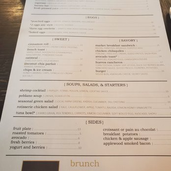 fl.2 - Menu - New American Near Me - Pittsburgh, Pennsylvania