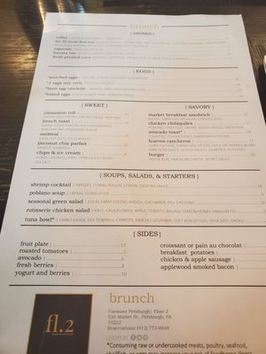 Menu photo 4 fl.2 Pittsburgh, PA