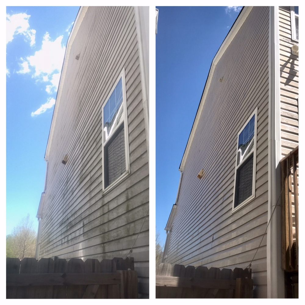 Slide of LCS Pressure Washing