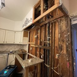 Evolve & Restore - Mold remediation and demolition kitchen
