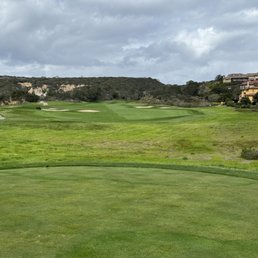 Teeing off on 10.