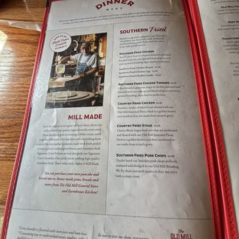 Old Mill Restaurant - Menu - American Near Me - Pigeon Forge, Tennessee