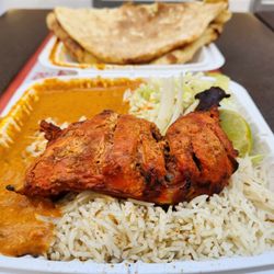 Naan N Curry - Chicken leg combo