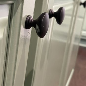 The Pink Lollipop - Paint on several of the knobs. - Refinishing Services Near Me The Pink Lollipop - Paint on several of the knobs. - Refinishing Services Near Me