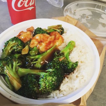 Happy Wok - a bowl of broccoli and shrimp - Chinese Near Me - Jersey City, New Jersey Happy Wok - a bowl of broccoli and shrimp - Chinese Near Me - Jersey City, New Jersey