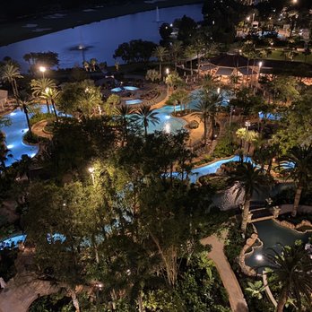 JW Marriott - Night balcony view - Hotels Near Me - Orlando, Florida JW Marriott - Night balcony view - Hotels Near Me - Orlando, Florida